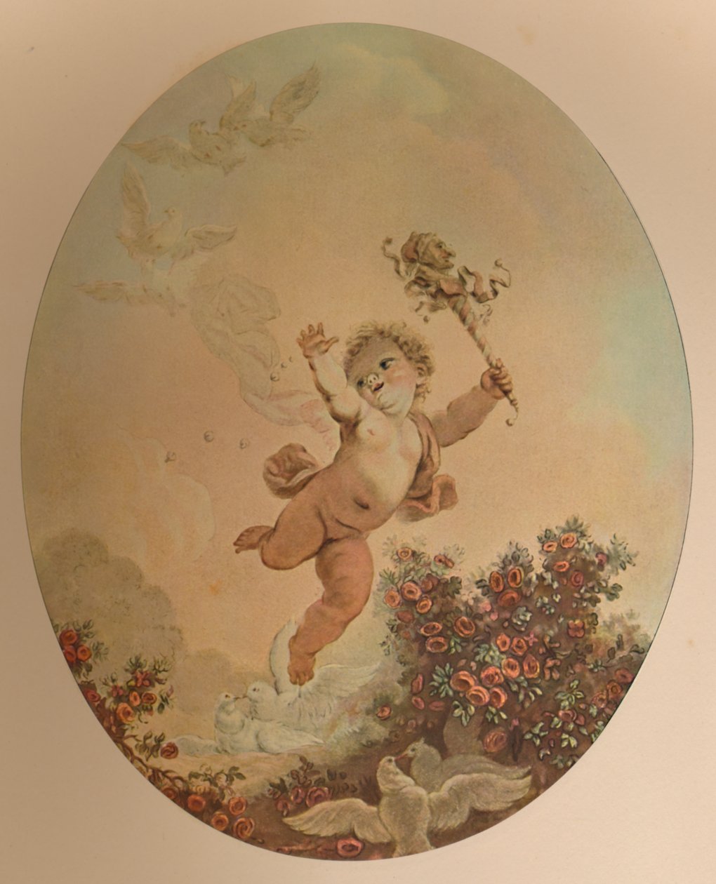 La Folie, Joy, c1775, 1913 af Jean Francois Janinet