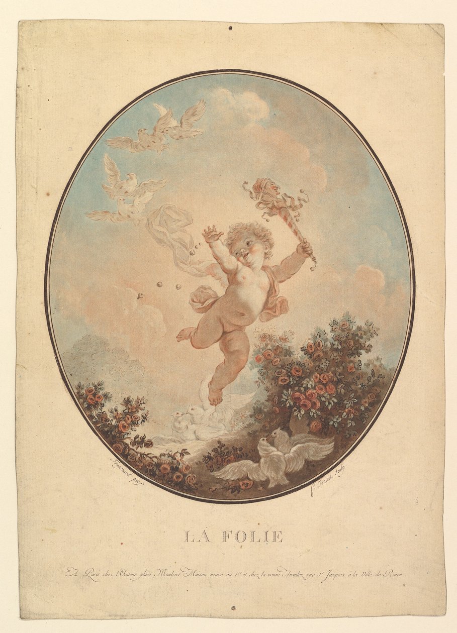 La Folie.n.d. af Jean Francois Janinet