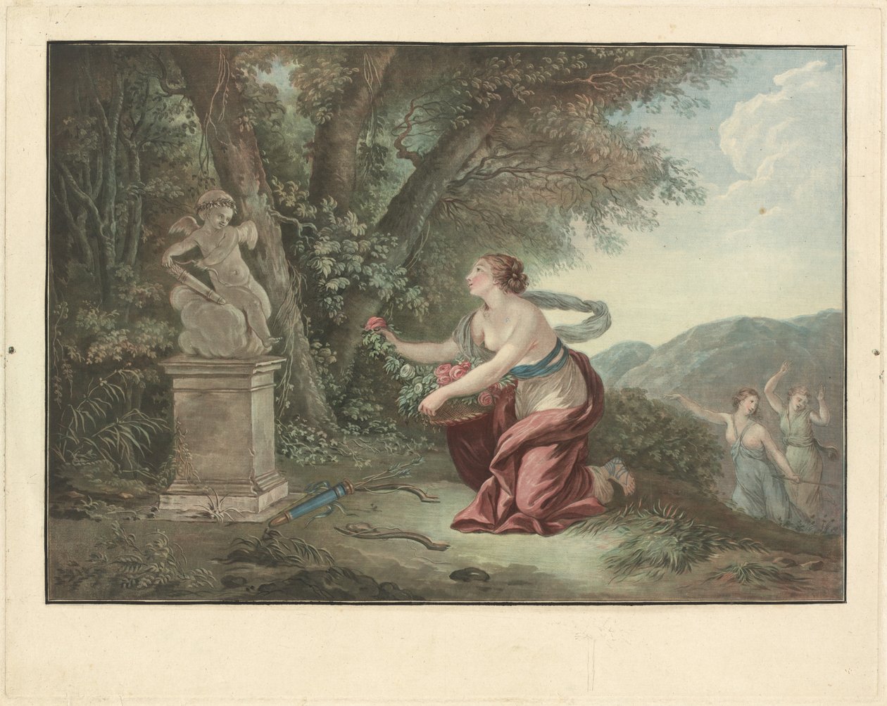 Tilbyder at elske. af Jean Francois Janinet