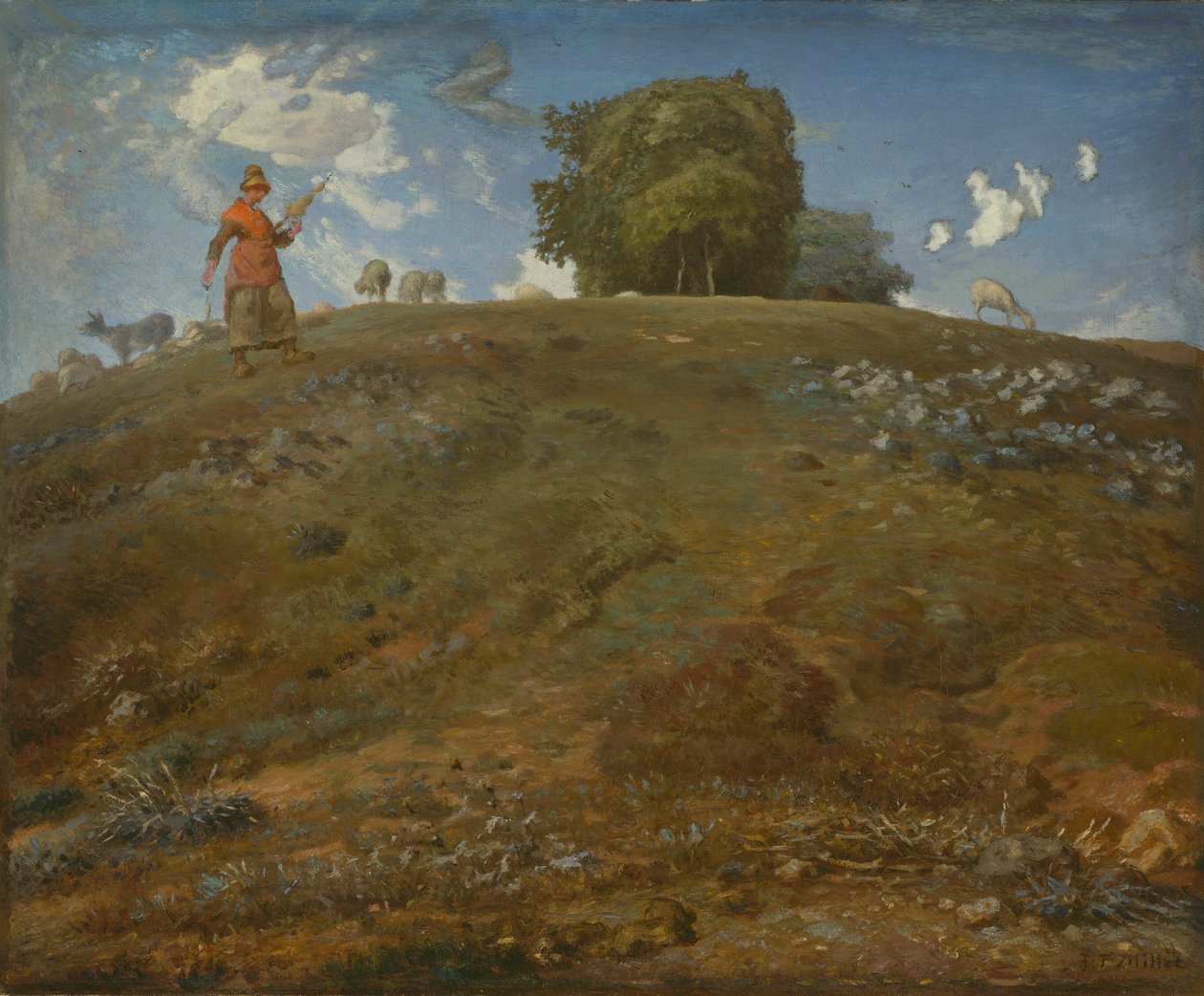 I Auvergne af Jean Francois Millet