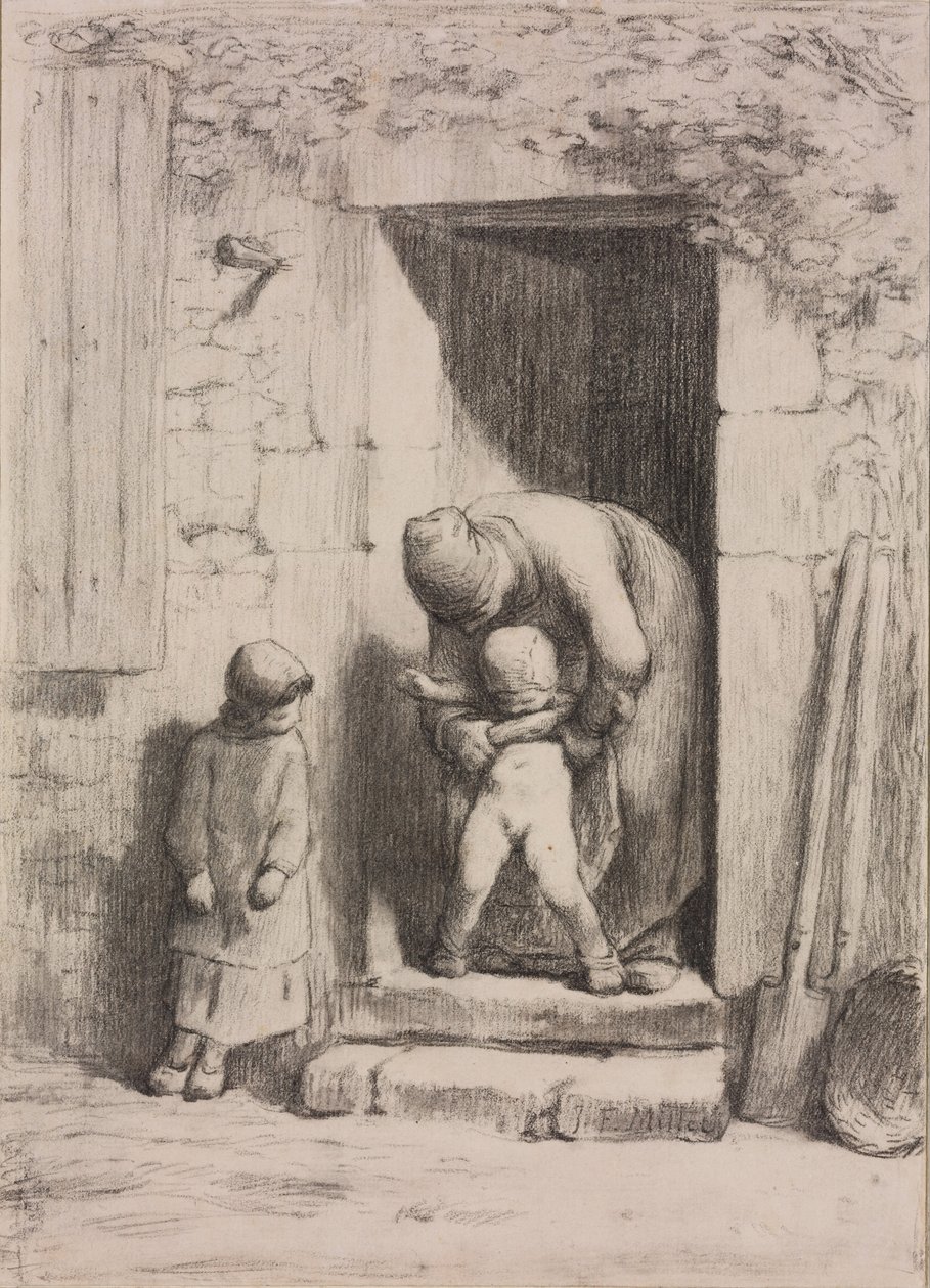 Moderlig ansøgning af Jean Francois Millet