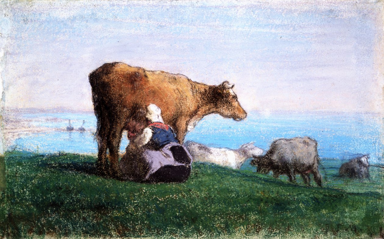 Mælkepigen af Jean Francois Millet