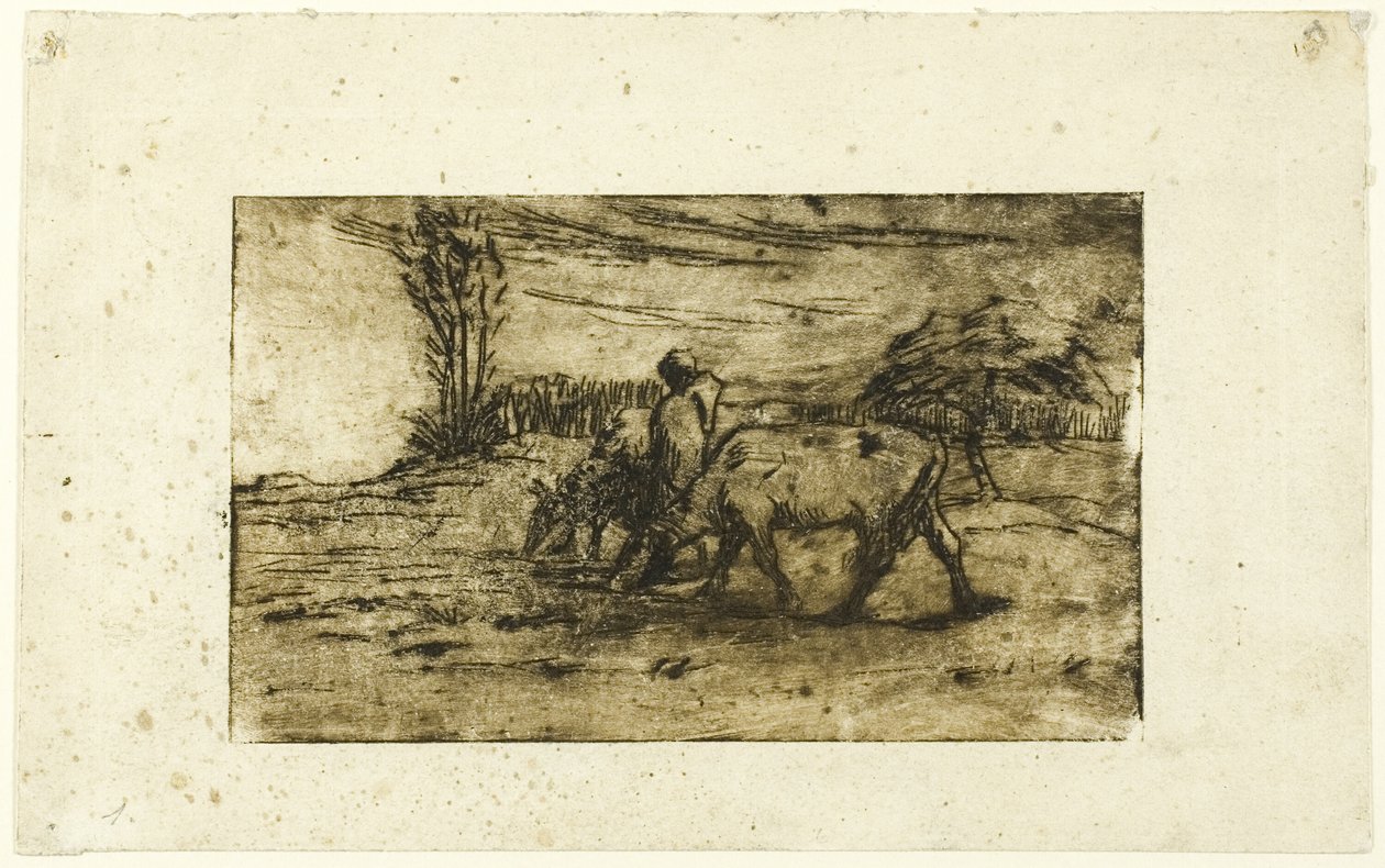 De to køer af Jean Francois Millet