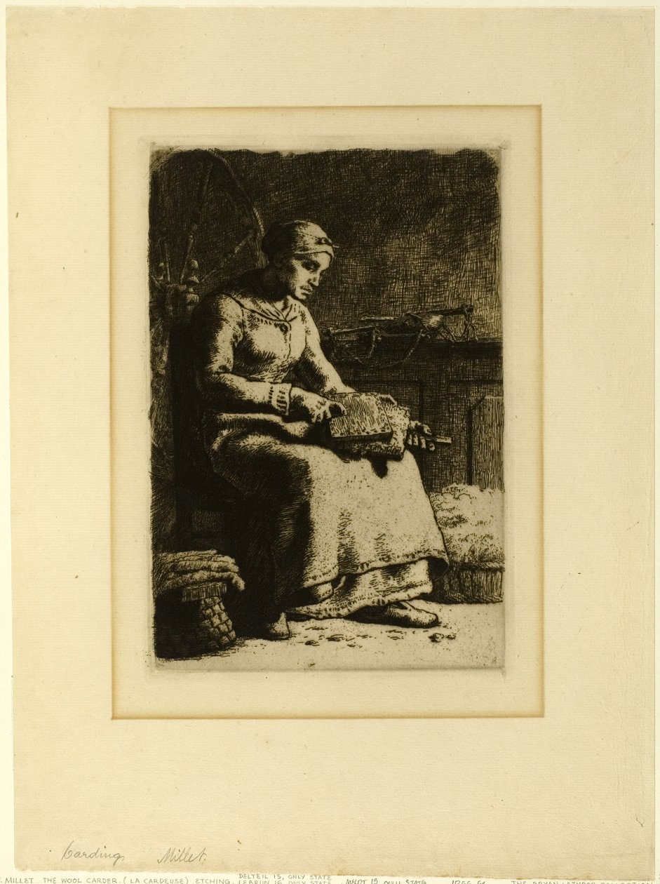 Uld-holderen af Jean Francois Millet