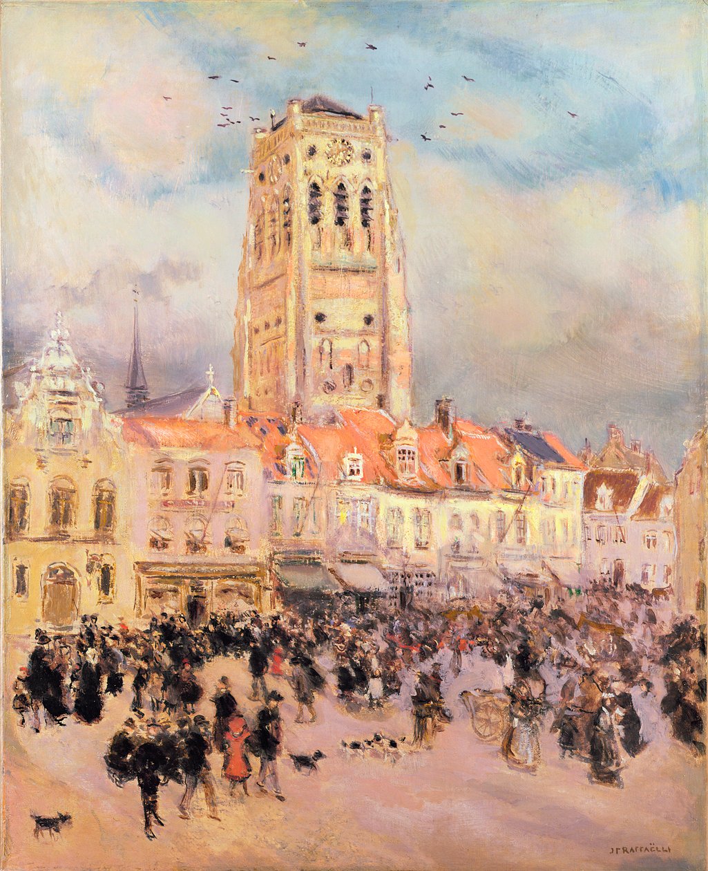 Nordby af Jean Francois Raffaelli