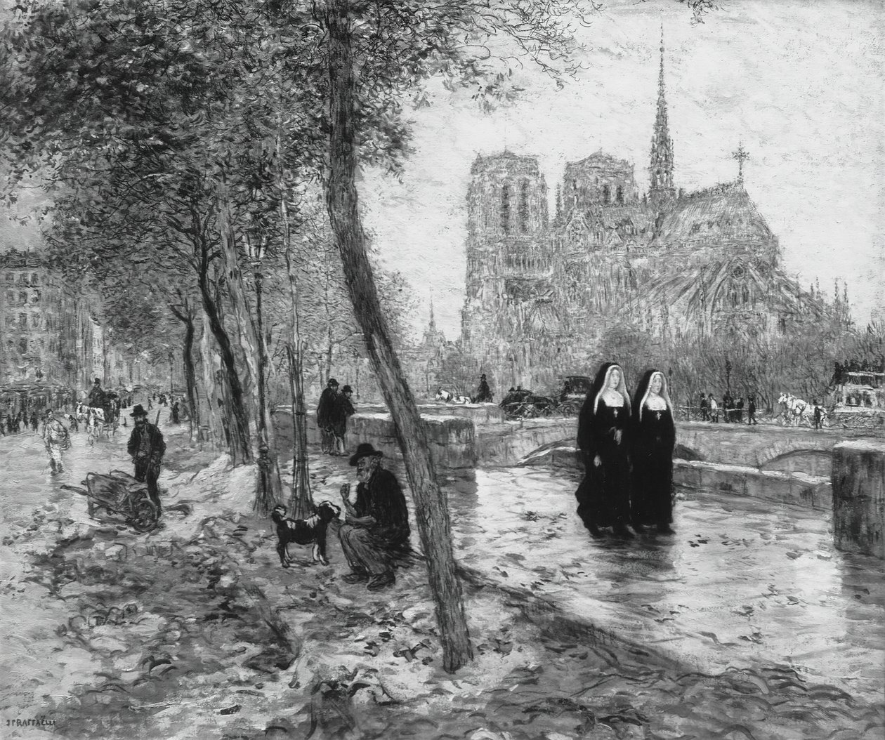 Vor Frue af Paris, 189095. af Jean Francois Raffaelli