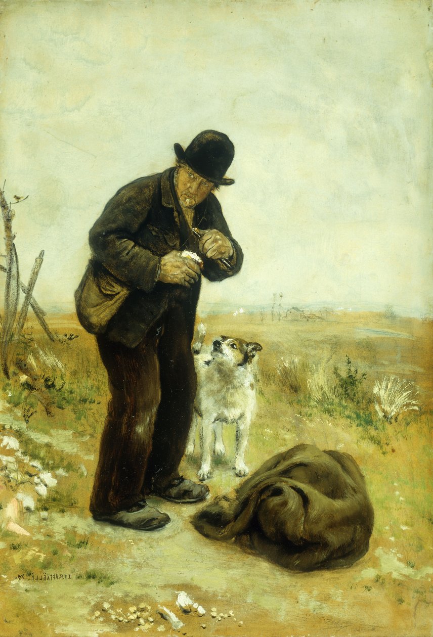 Vagabonden, 1879 af Jean Francois Raffaelli