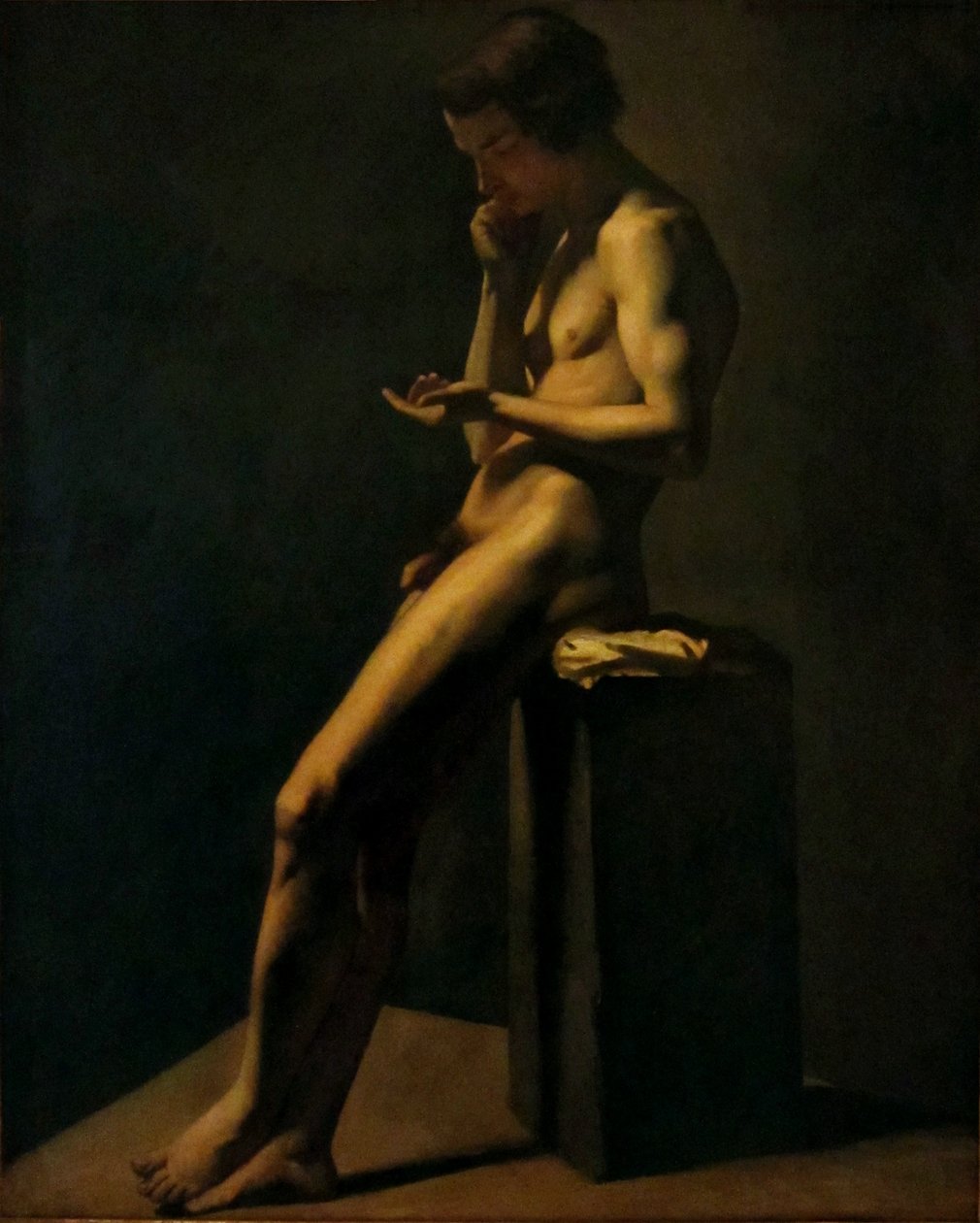 Akademiet for mænd af Jean Francois Millet