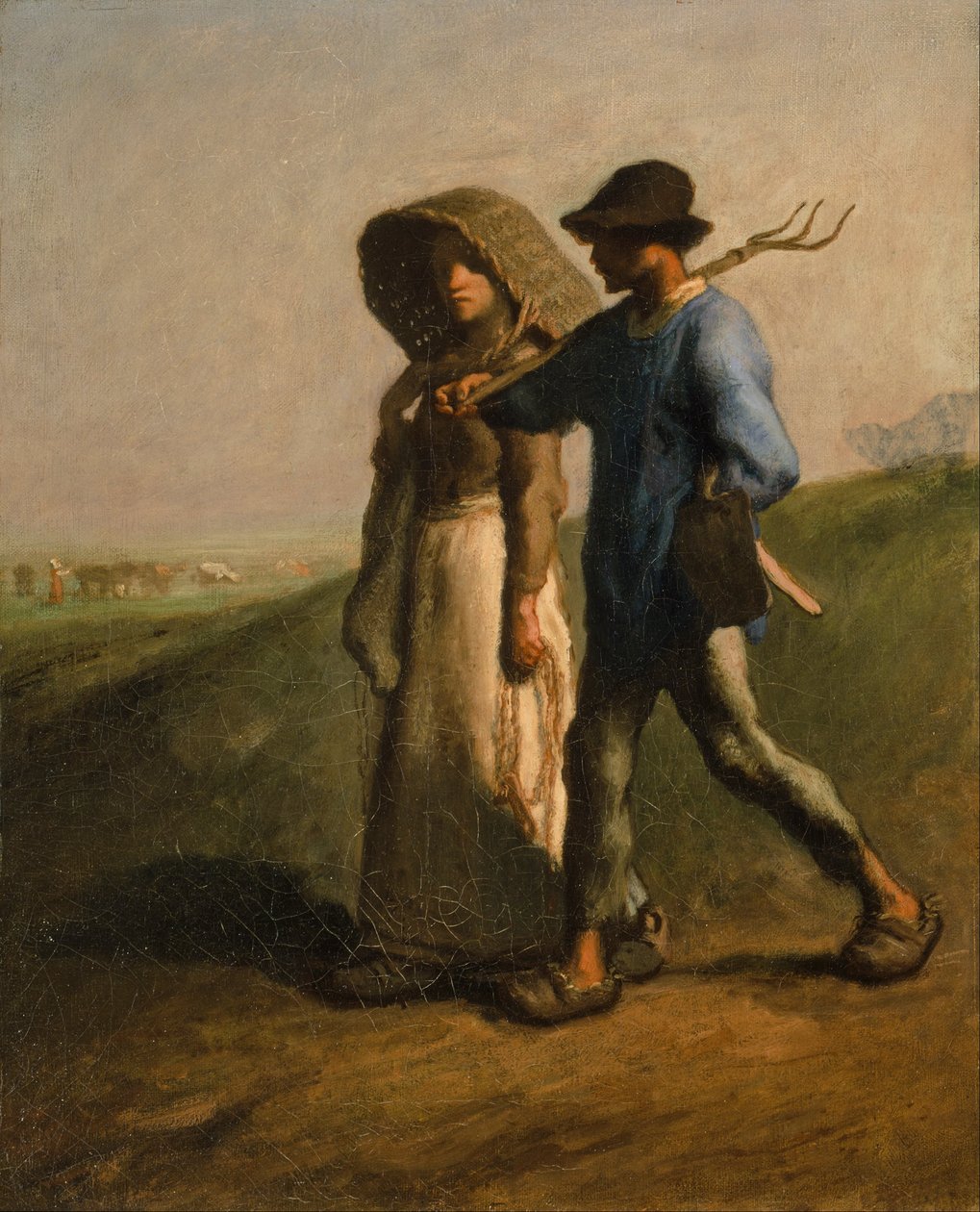 Går på arbejde af Jean Francois Millet