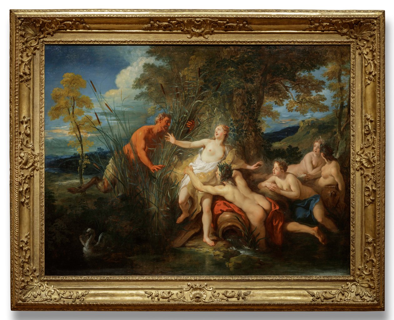 Pan og Syrinx, 1720. af Jean François de Troy