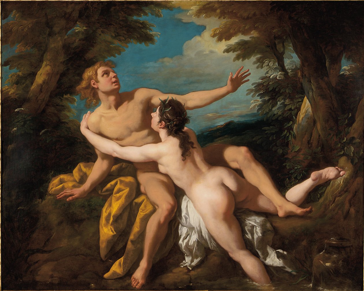 Salmacis og Hermafroditus af Jean François de Troy