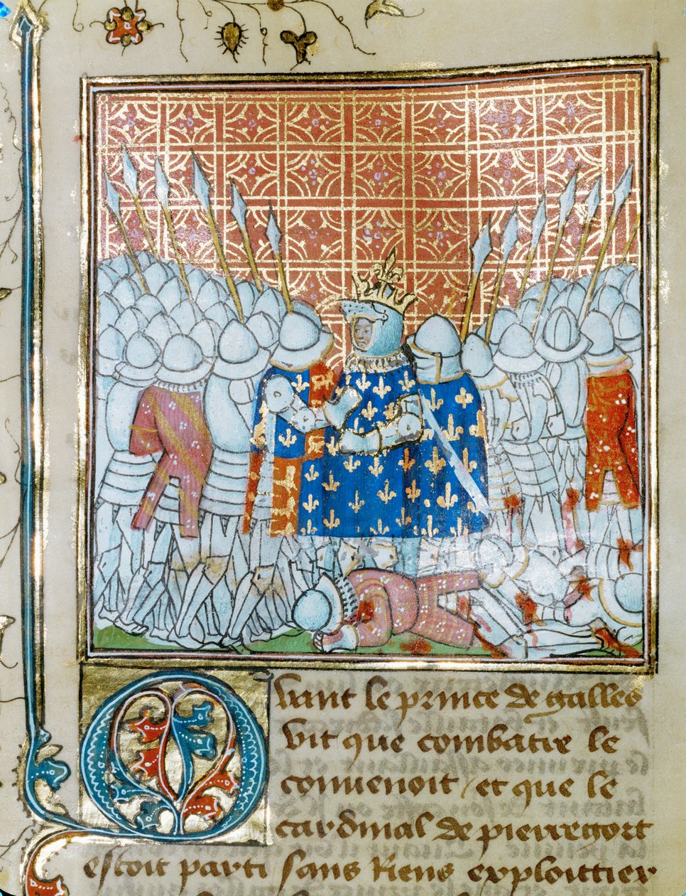 Slaget ved Poitiers, september ... af Jean Froissart
