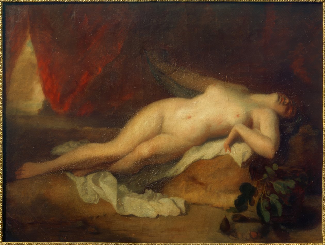 Cleopatras død af Jean Francois Gigoux