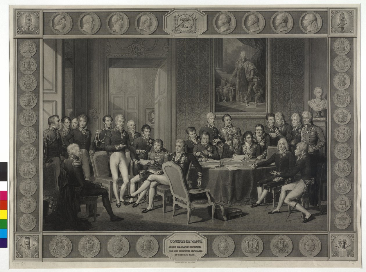 Wienerkonventionen 1814 / 1815 af Jean Godefroy