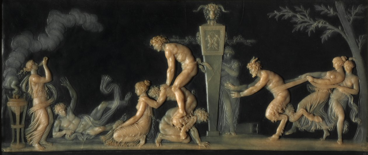 The Game of Leap Frog af Jean Guillaume Moitte