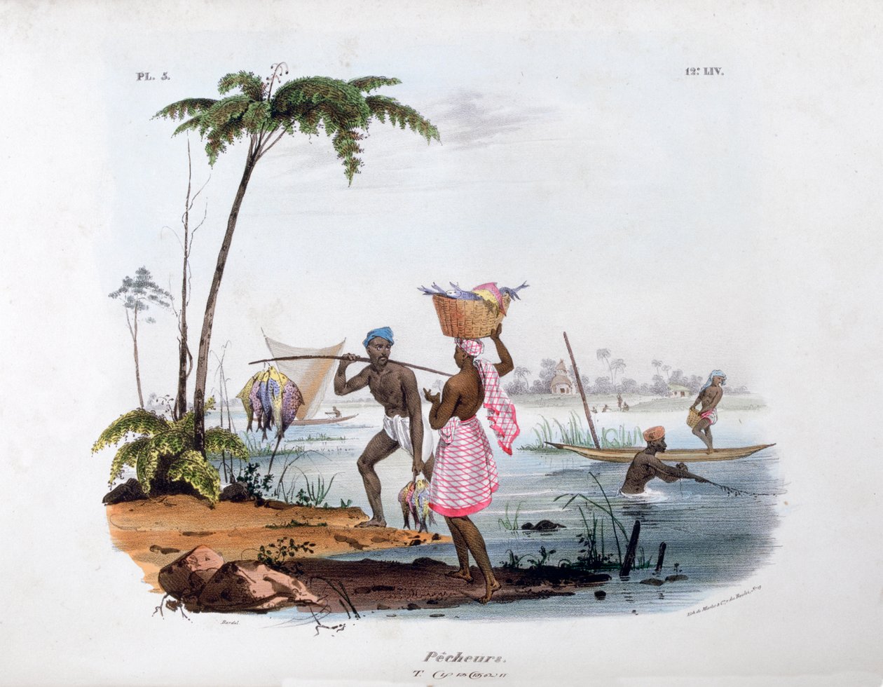 Fisker, 1828 af Jean Henri Marlet