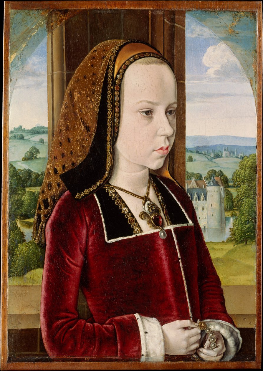Margaret af Østrig af Jean Hey