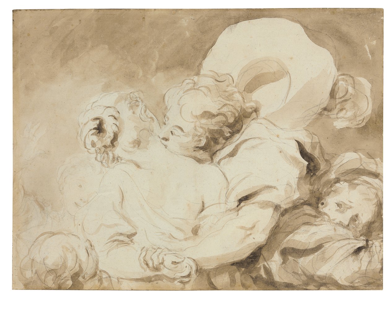 Kysset af Jean Honore Fragonard