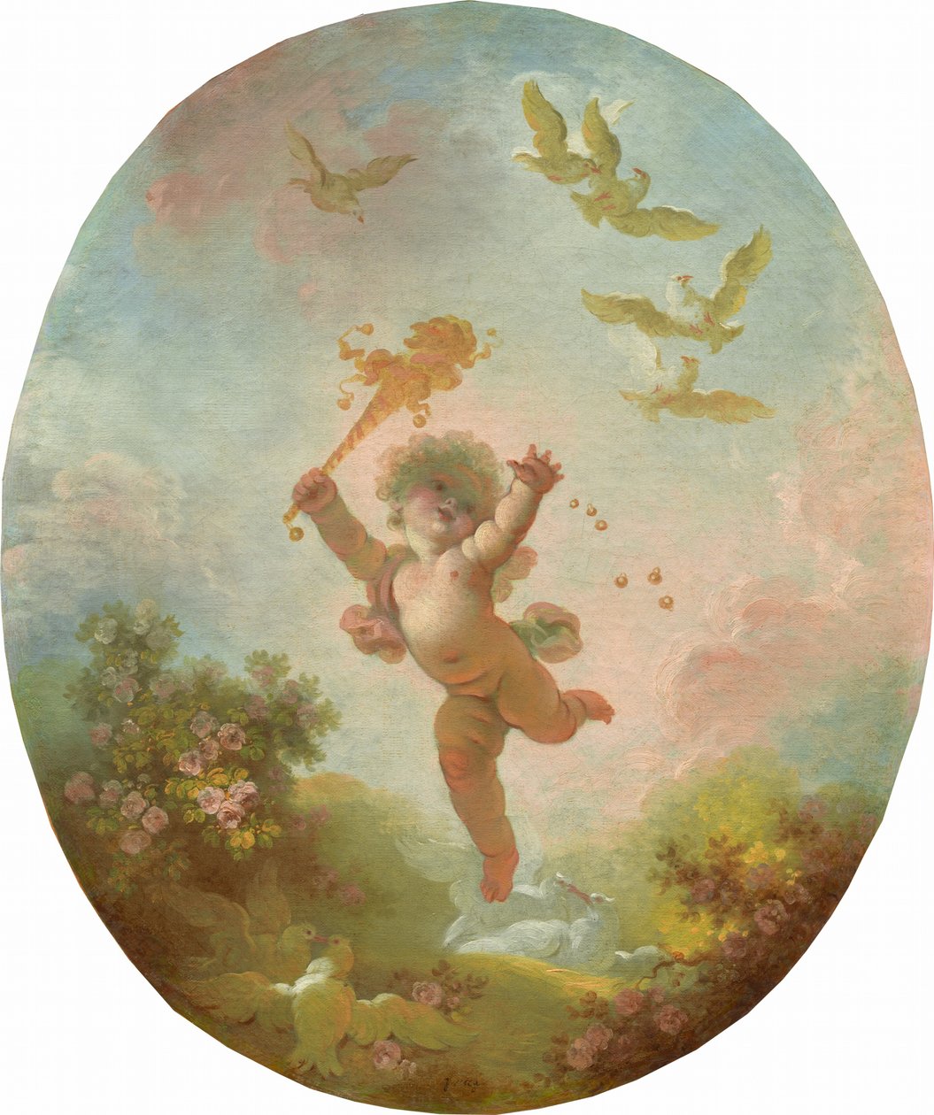 Kærlighed som Dårskab af Jean Honore Fragonard
