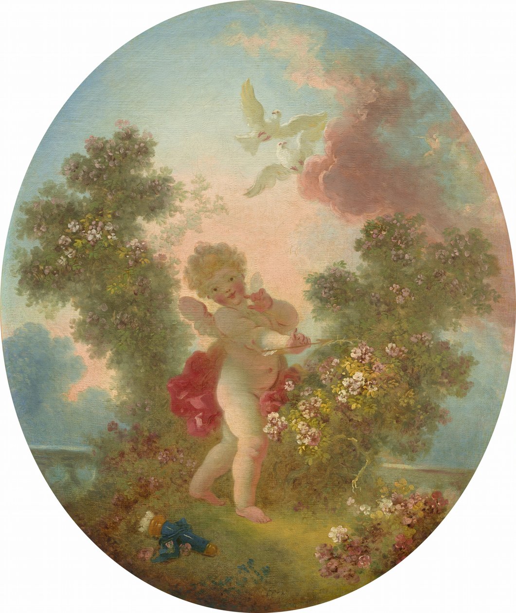 Elsker Sentinel af Jean Honore Fragonard