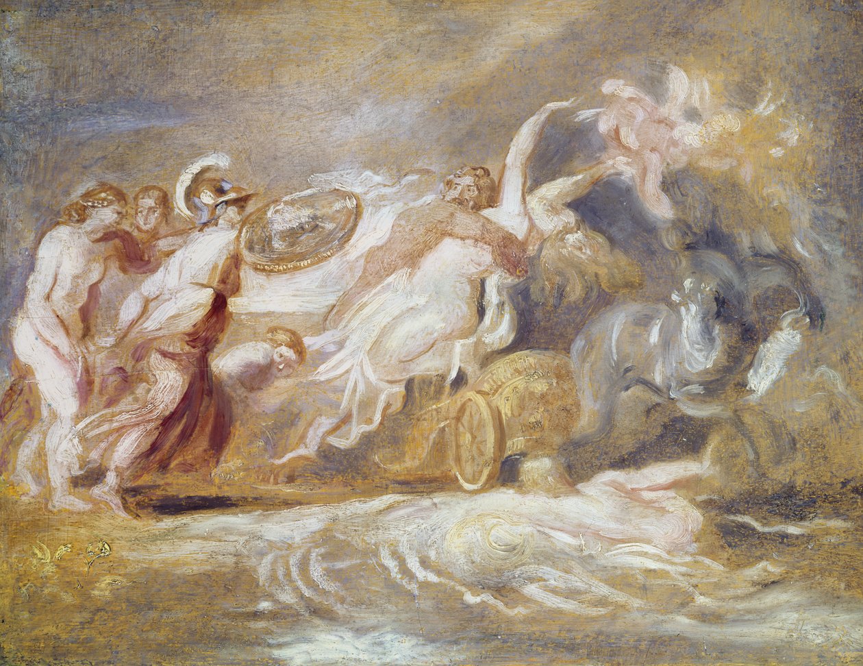 Voldtægt af Proserpine af Jean Honore Fragonard