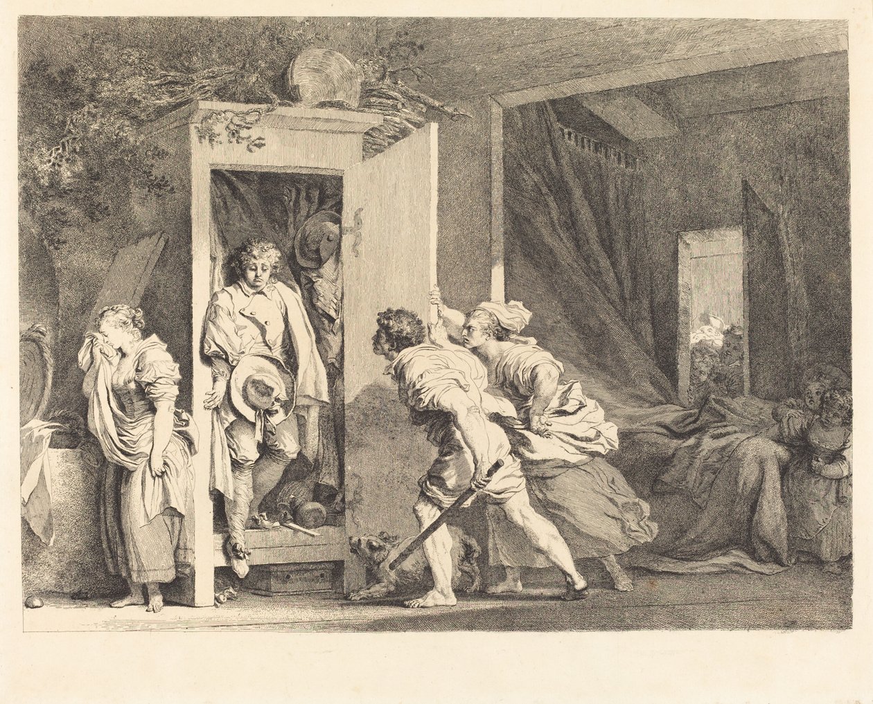 Armoiret af Jean Honore Fragonard