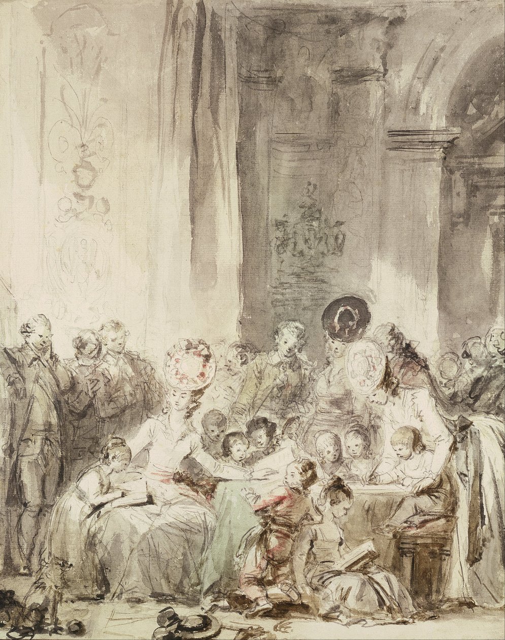 Konkurrencen af Jean Honore Fragonard