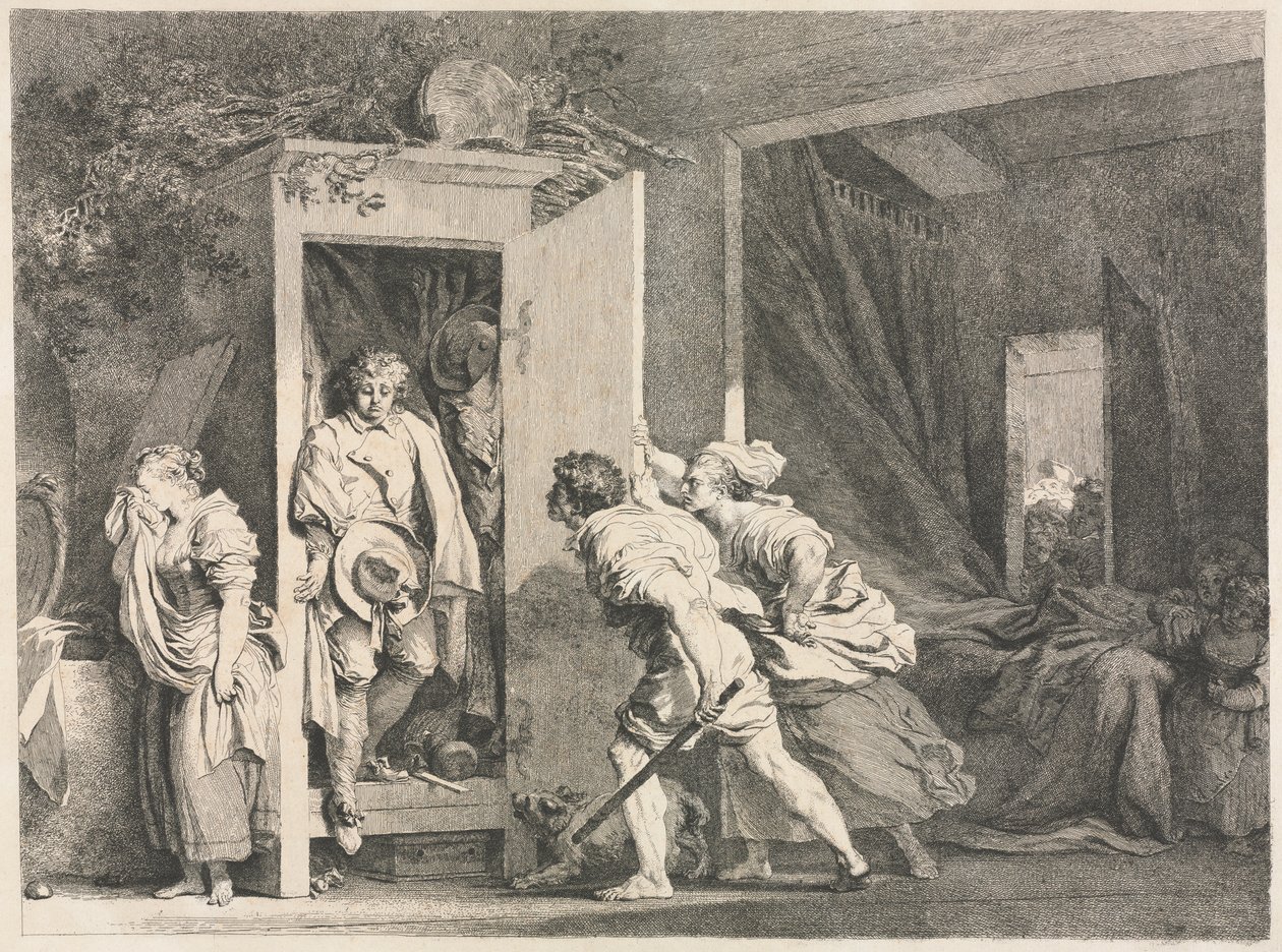 Skabet af Jean Honore Fragonard