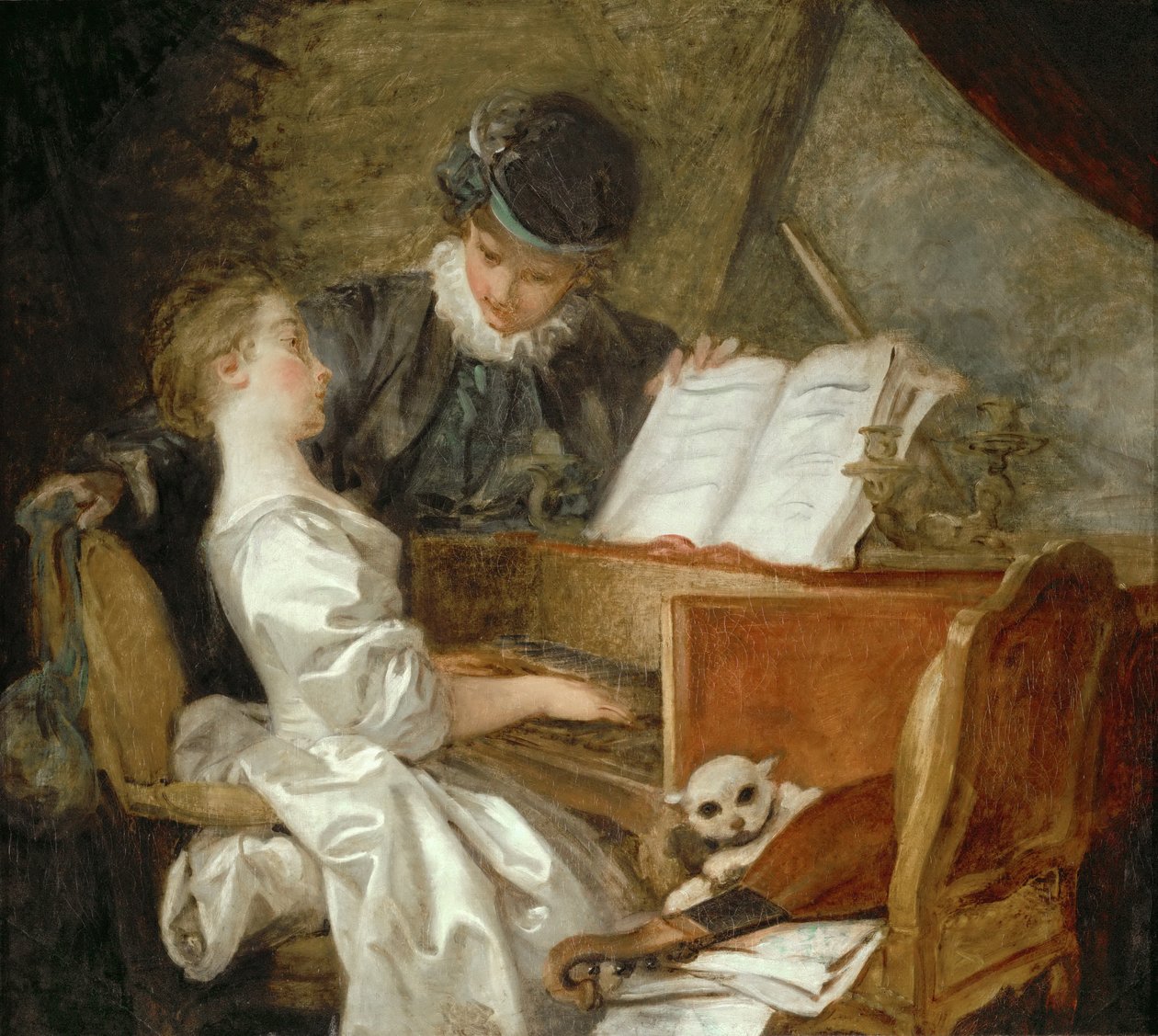 Musiktimen af Jean Honore Fragonard