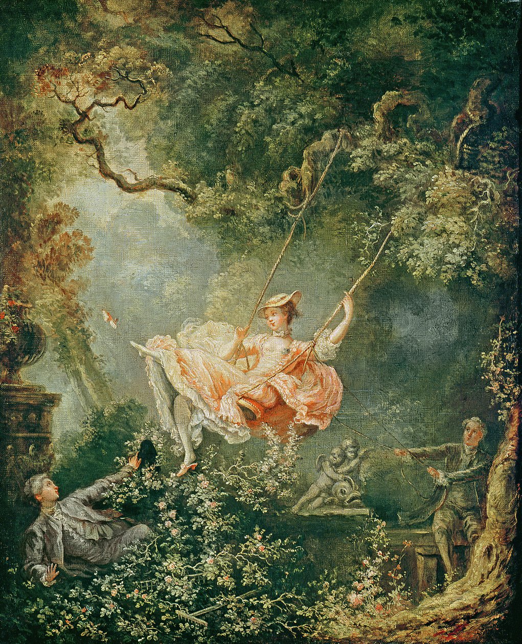Gyngen af Jean Honore Fragonard