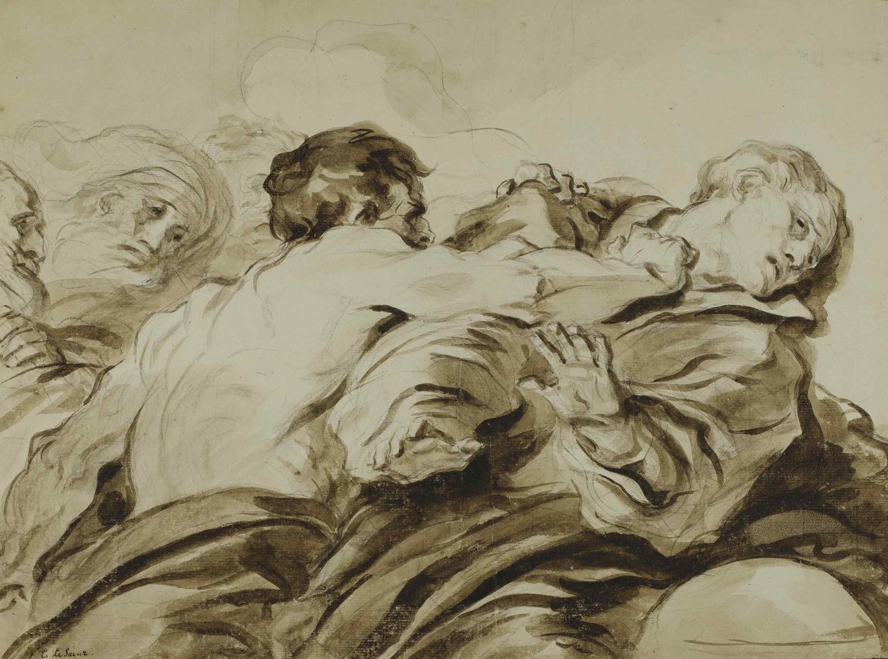 Angrebet, 1770. af Jean Honore Fragonard
