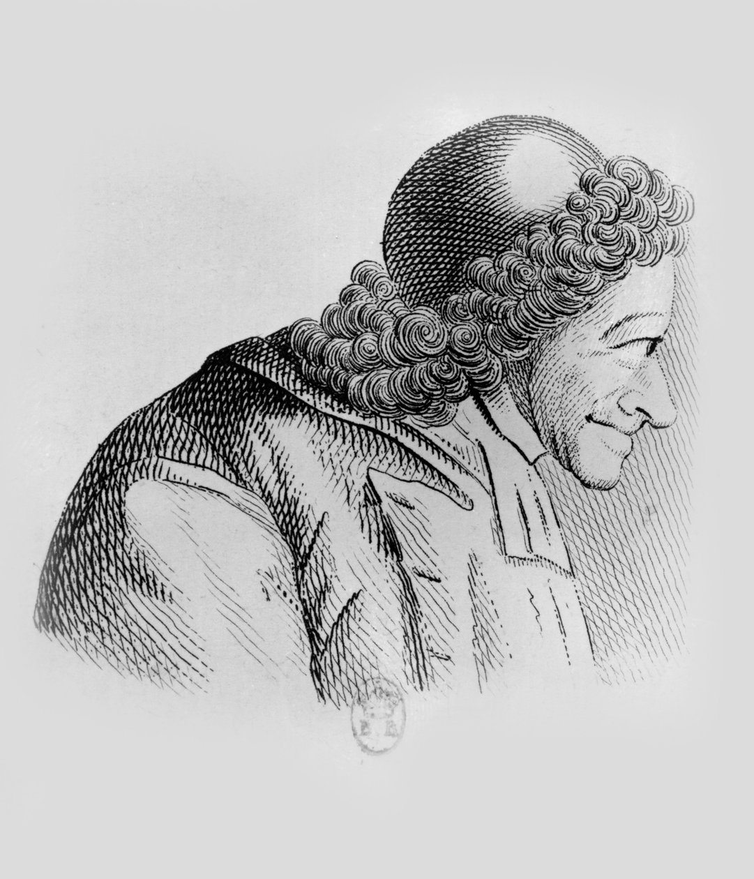 Portræt af Voltaire af Jean Huber