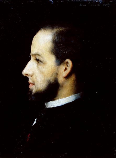 Portræt af Jean Benner (1836-1906) af Jean Jacques Henner
