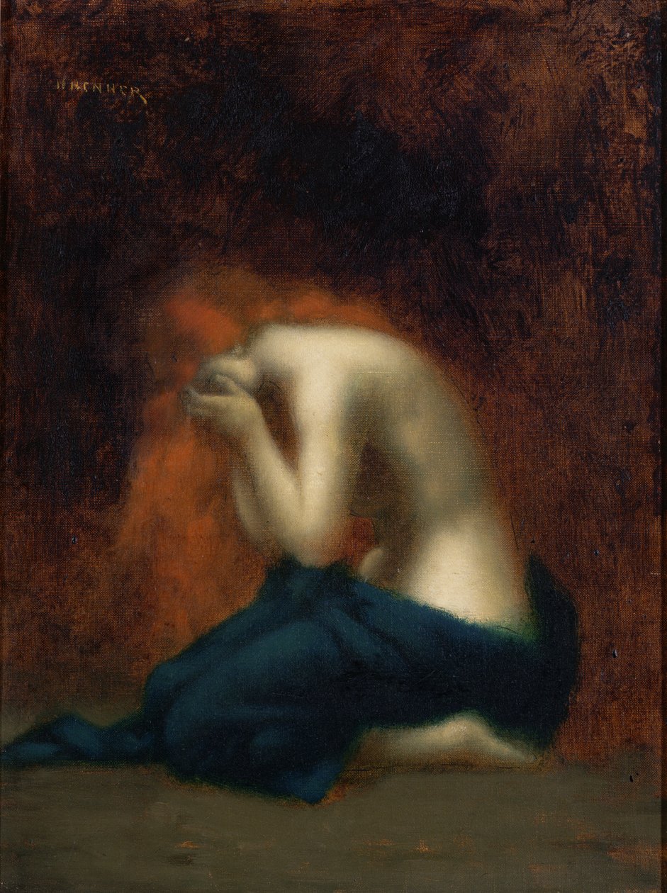 Ensomhed af Jean Jacques Henner