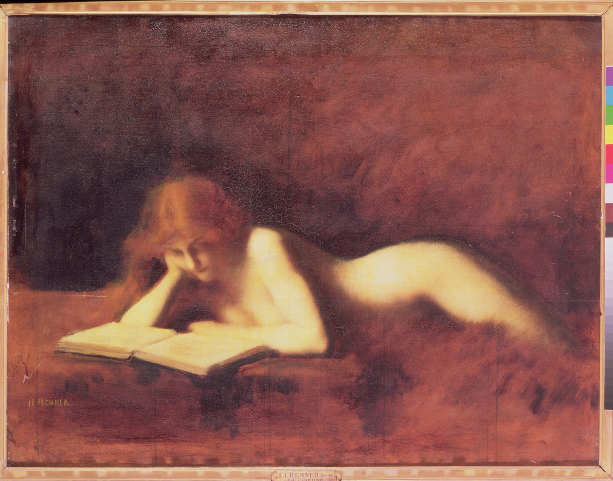 Læseren af Jean Jacques Henner