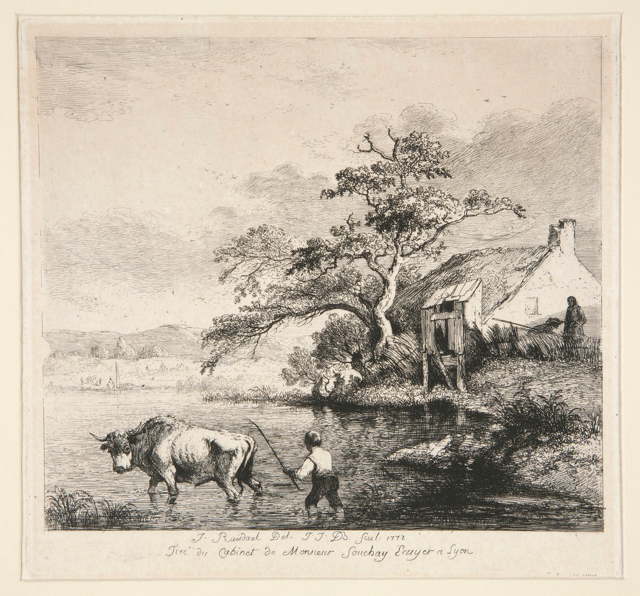 Landskab af Jean Jacques de Boissieu