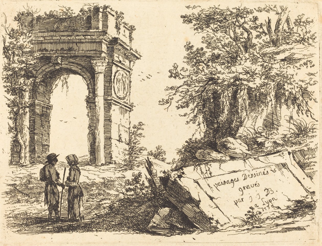 Triumfbue af Jean Jacques de Boissieu