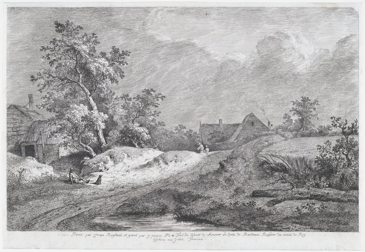 Hvedemark, 1772. af Jean Jacques de Boissieu