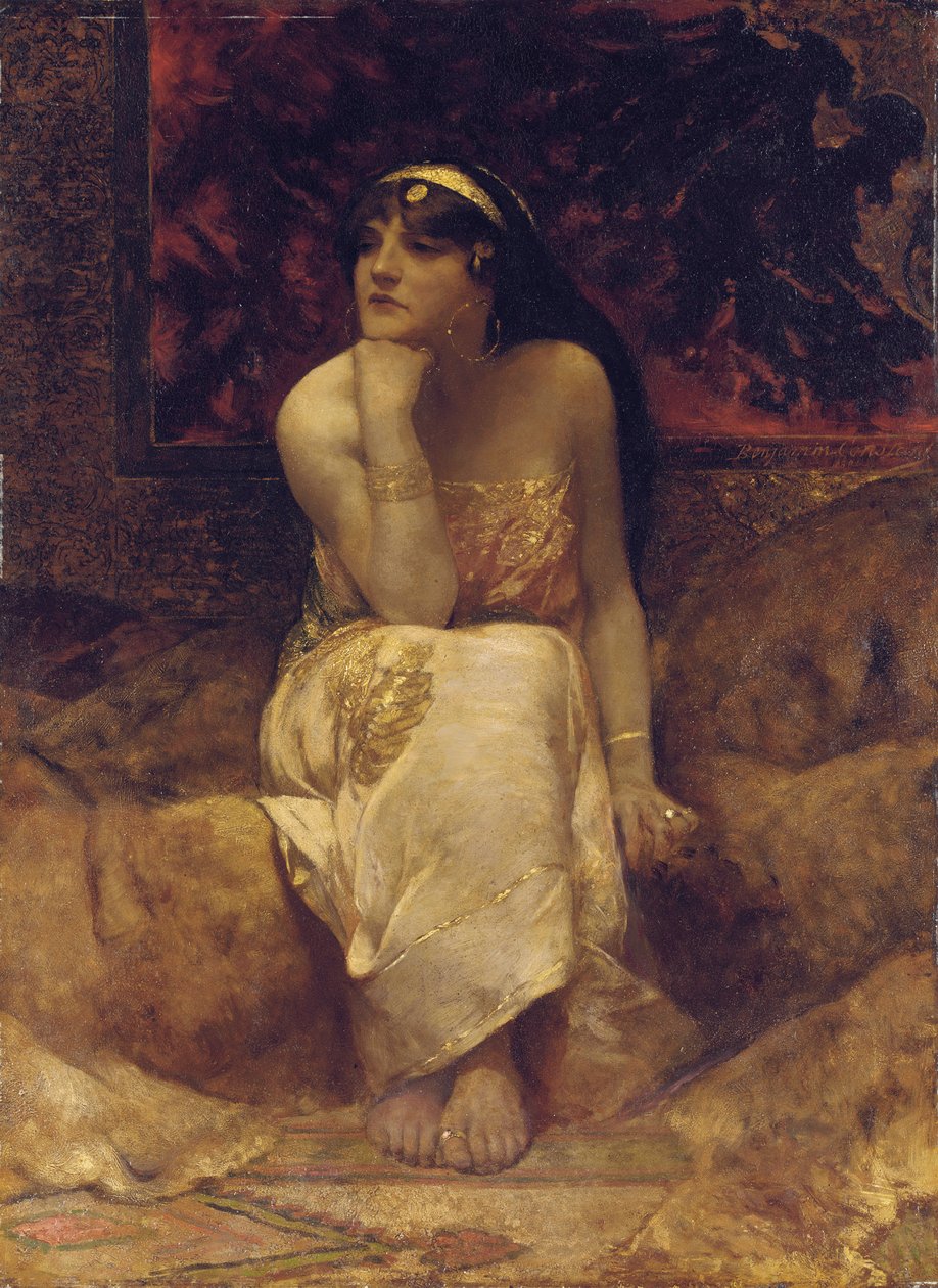 Herodiade, 1881 af Jean Joseph Benjamin Constant