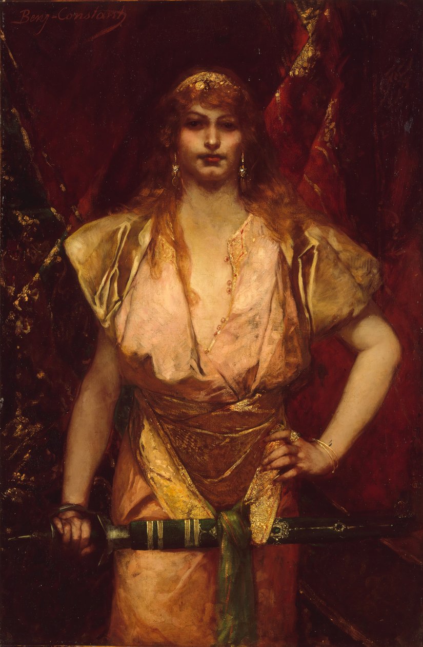 Judith, muligvis ca. 1886. af Jean Joseph Benjamin Constant