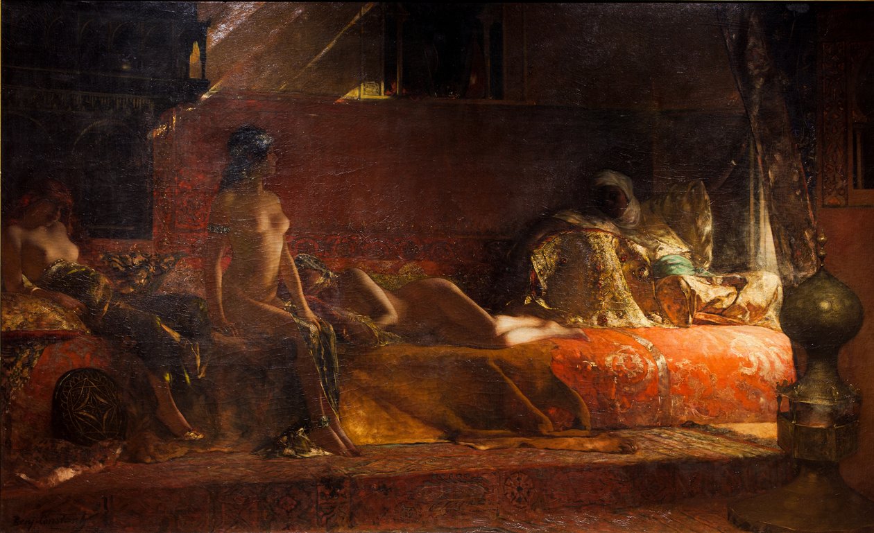Familien Cherifa af Jean Joseph Benjamin Constant