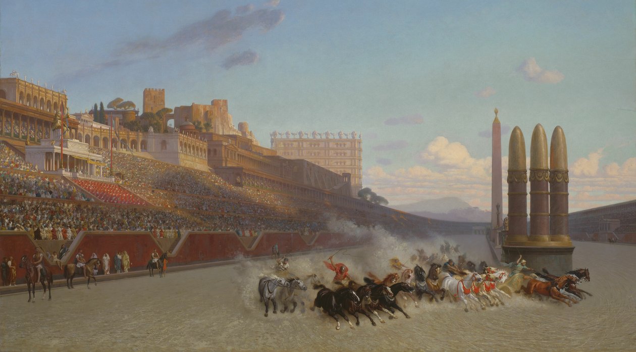 Vognløb af Jean Leon Gerome