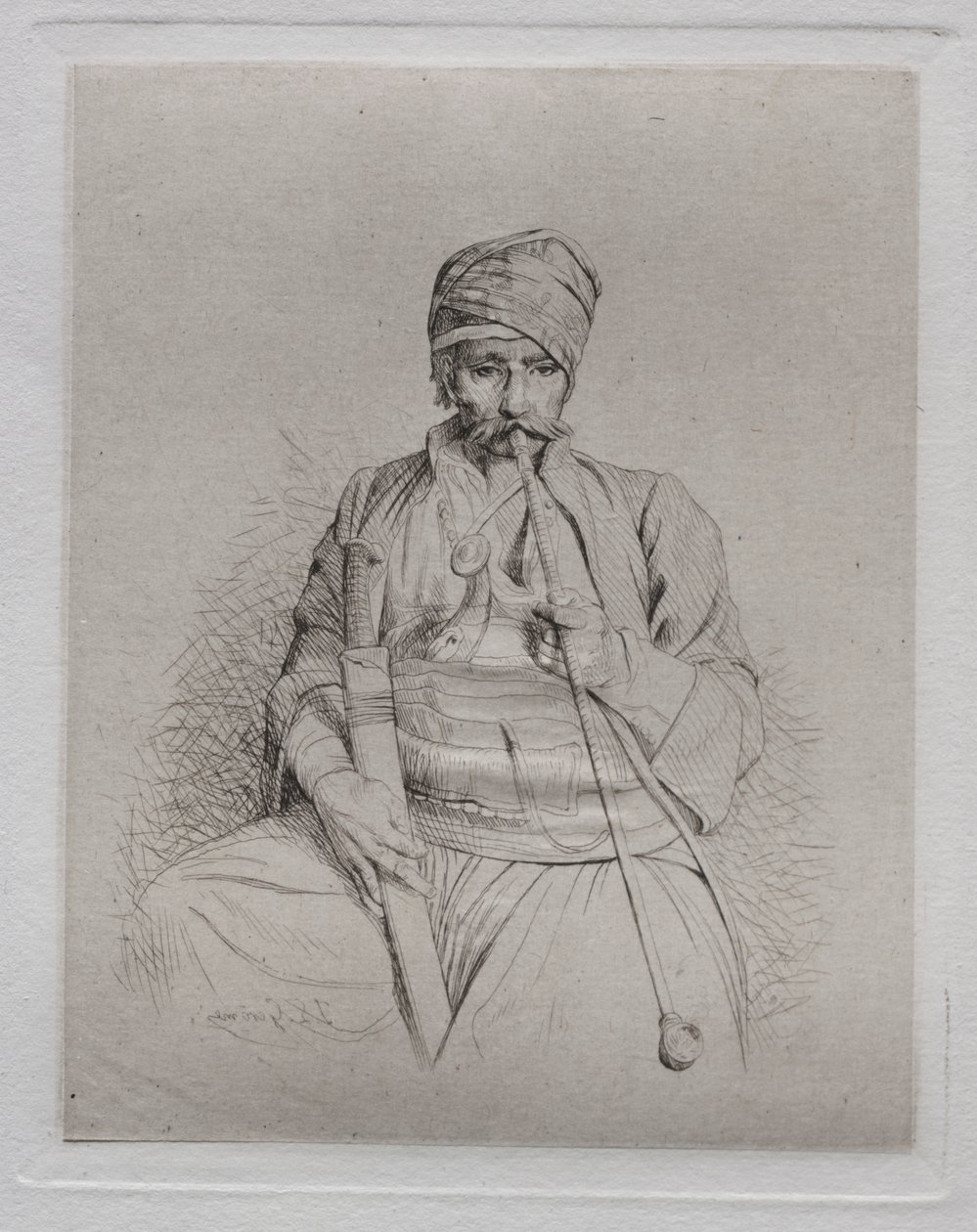 Egyptisk ryger af Jean Leon Gerome