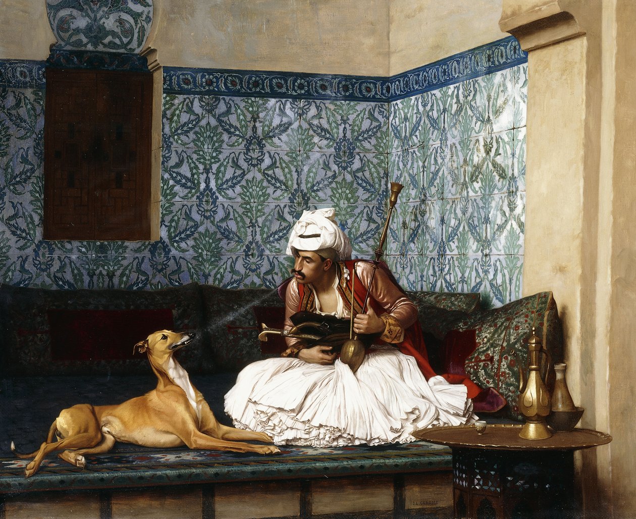 Bare lidt sjovt af Jean Leon Gerome