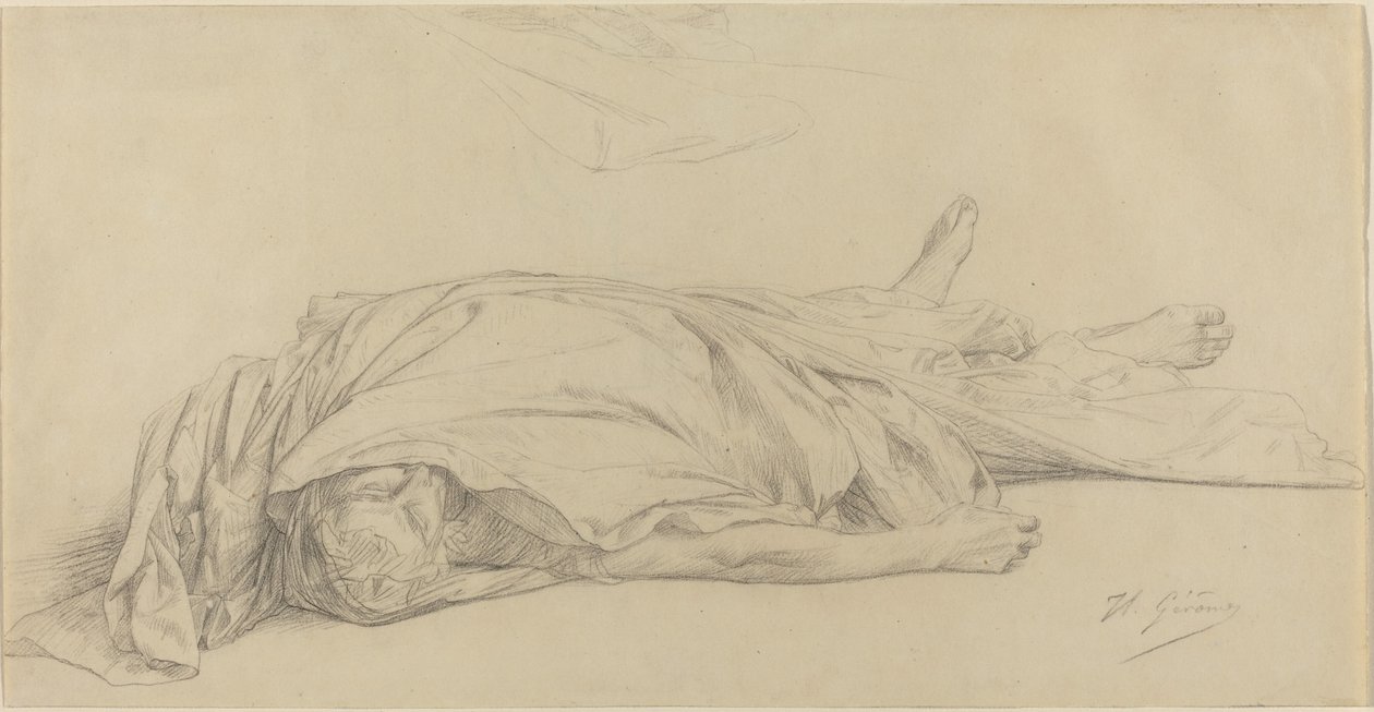 Den døde Cæsar af Jean Leon Gerome