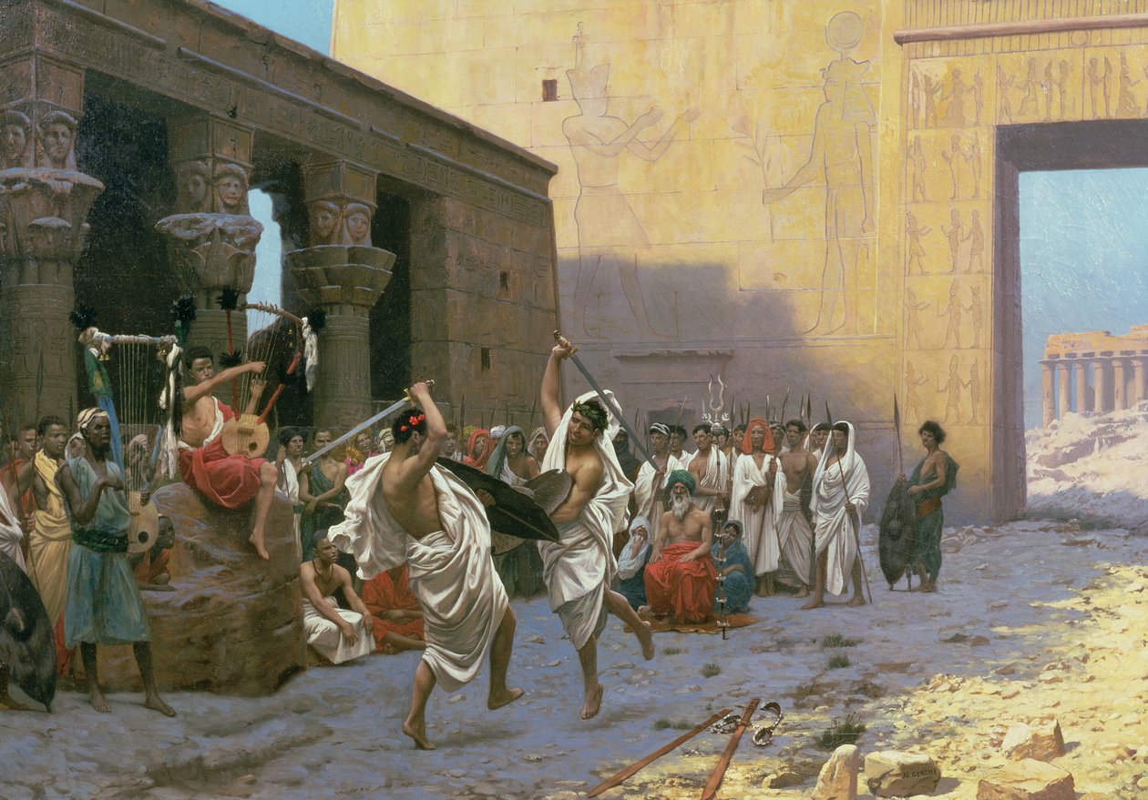 Sværddansen (La Phyrique) af Jean Leon Gerome