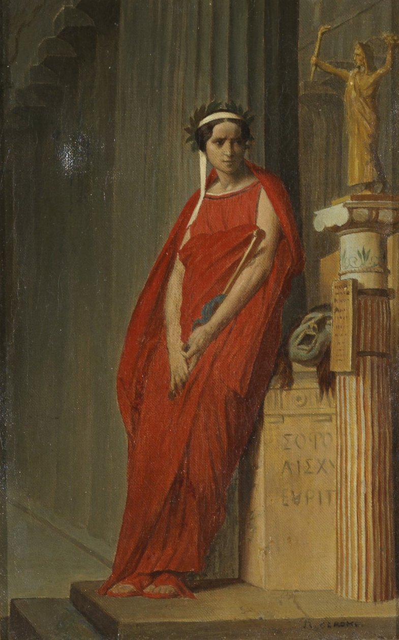 Elisa Rachel som Phèdre af Jean Leon Gerome