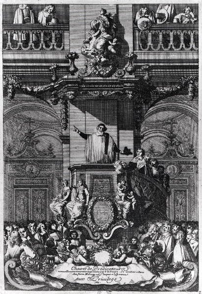En prædikant, 1659 af Jean Lepautre