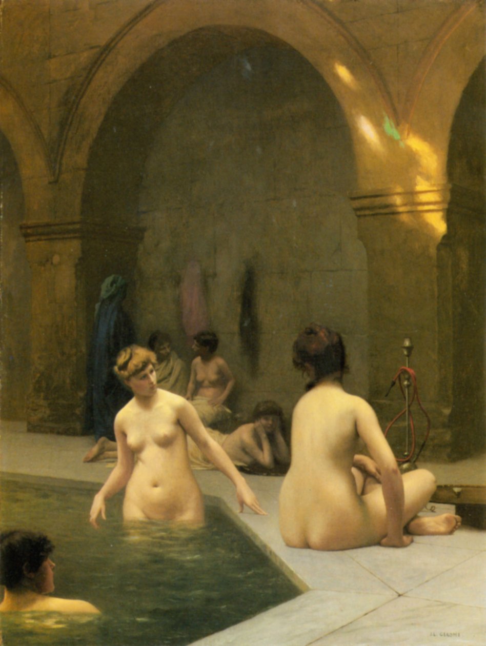 De badende af Jean Leon Gerome