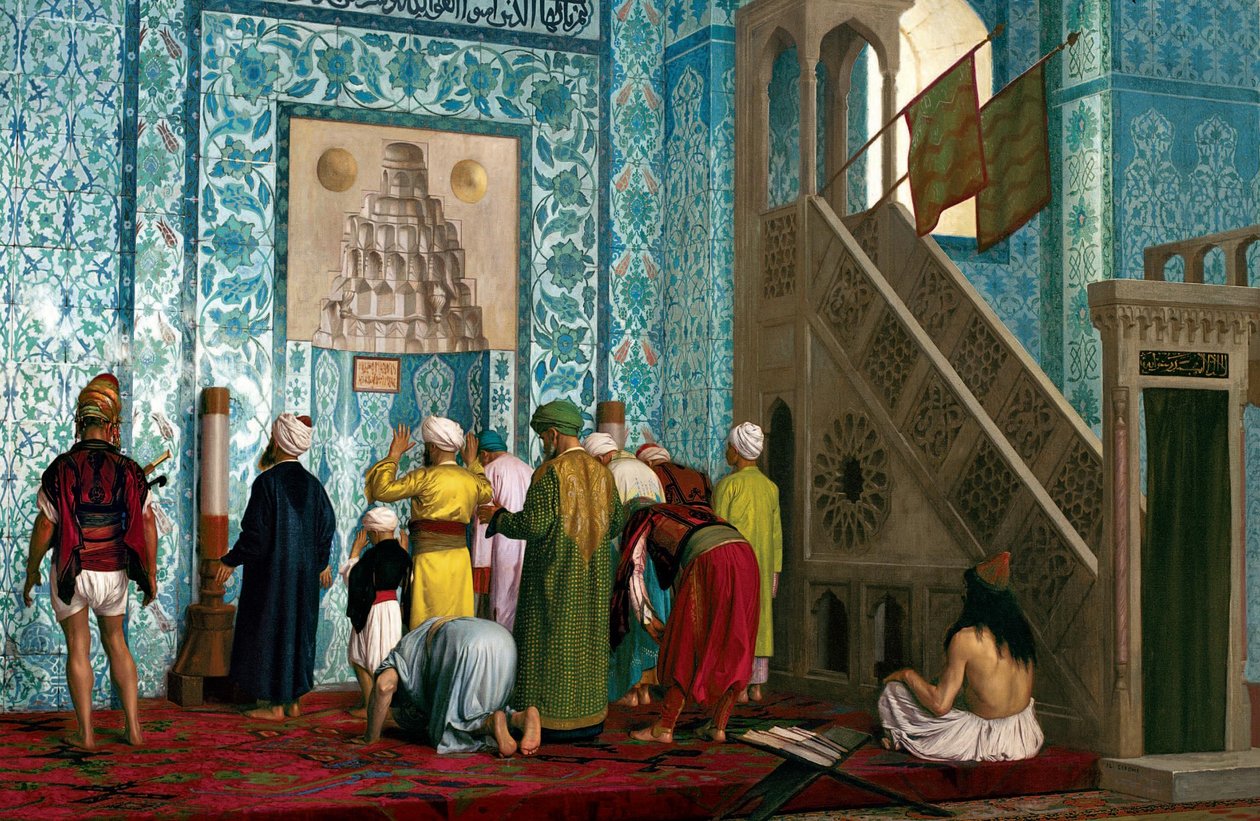 Den Blå Moské af Jean Leon Gerome